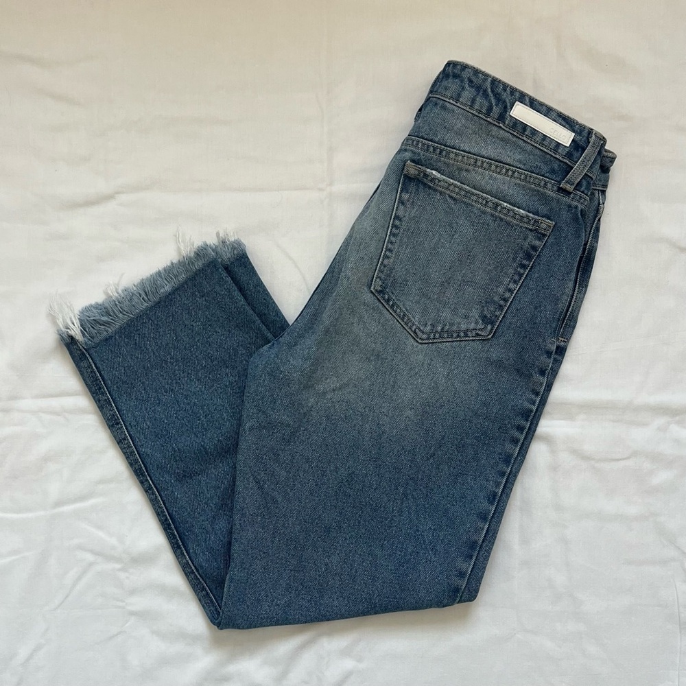 Cello Women's Straight Leg Blue Jeans